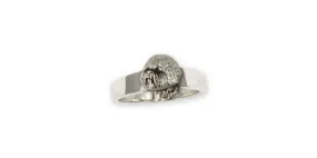 Bichon Frise Ring Jewelry Sterling Silver Handmade Dog Ring BF20-R