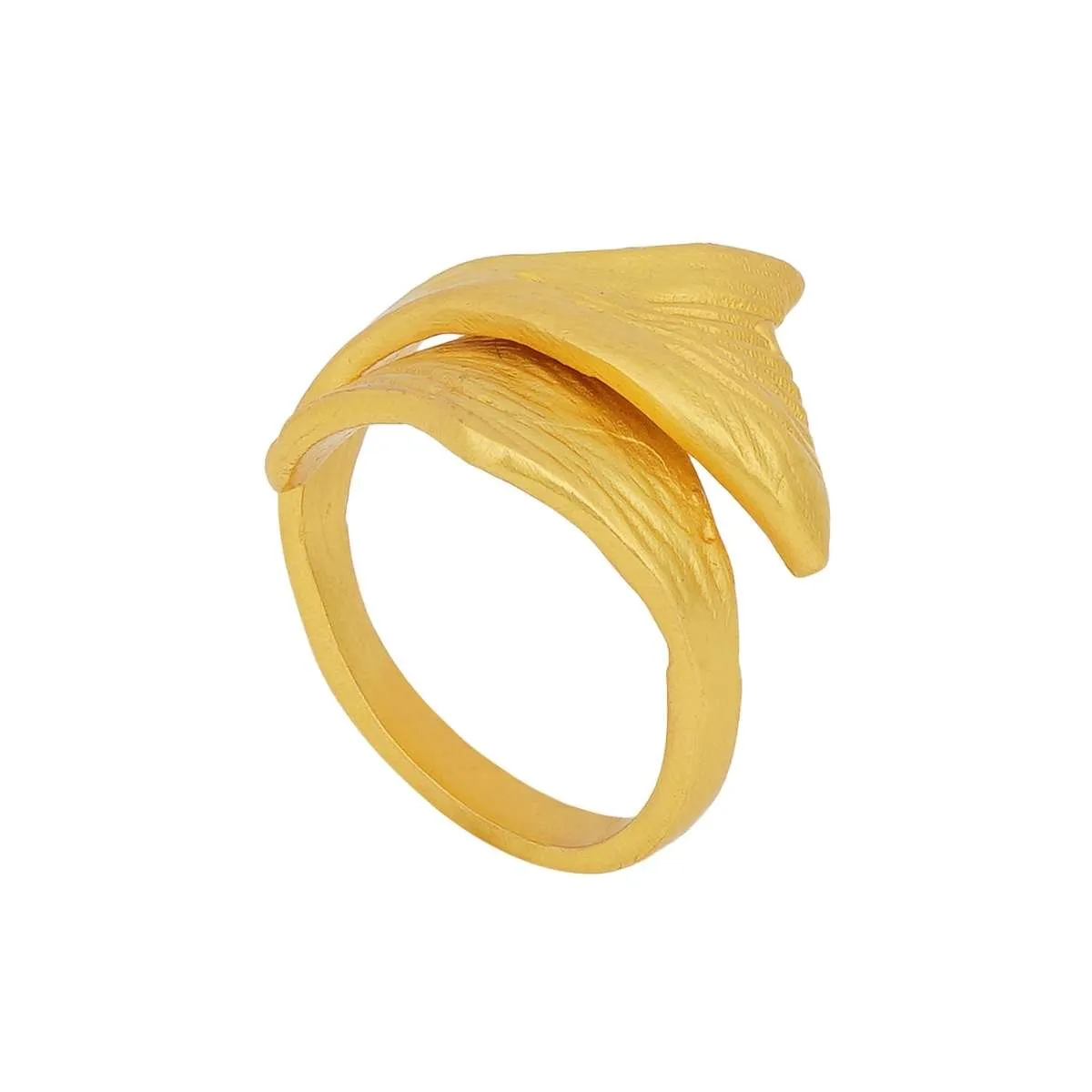 Bold in Gold Goldtone Statement Ring