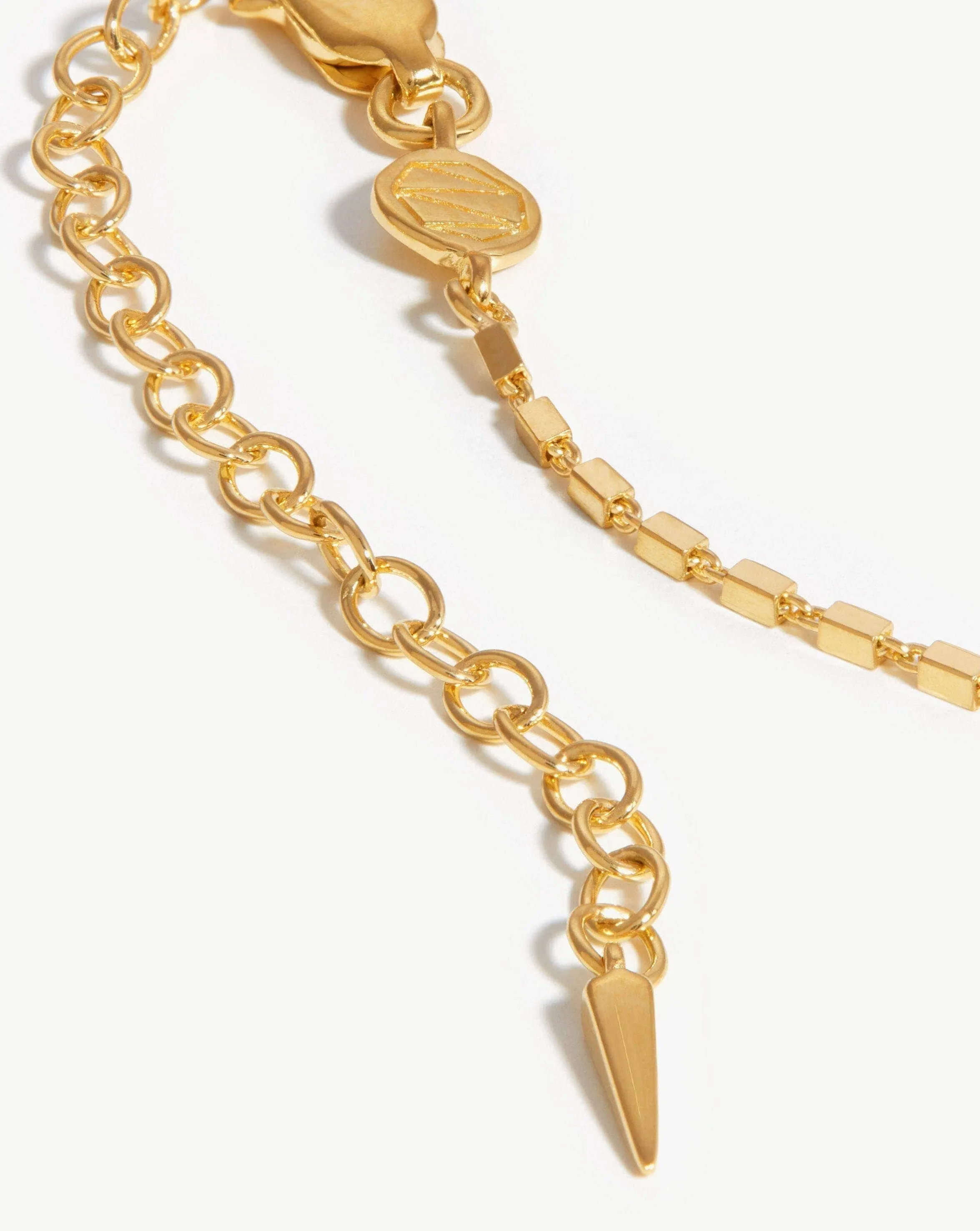 Box Link Chain Choker | 18ct Gold Plated Vermeil