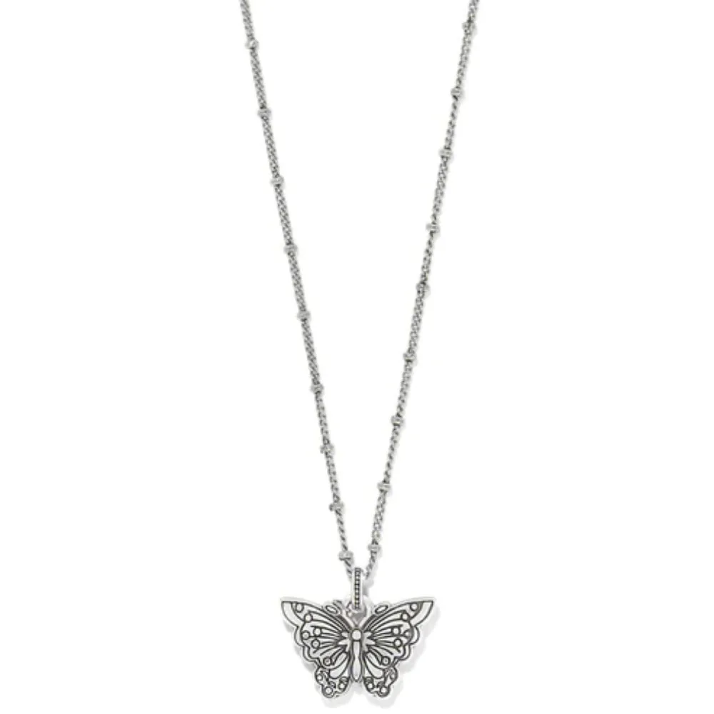 Brighton Kyoto In Bloom Butterfly Short Necklace