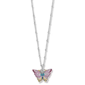 Brighton Kyoto In Bloom Butterfly Short Necklace