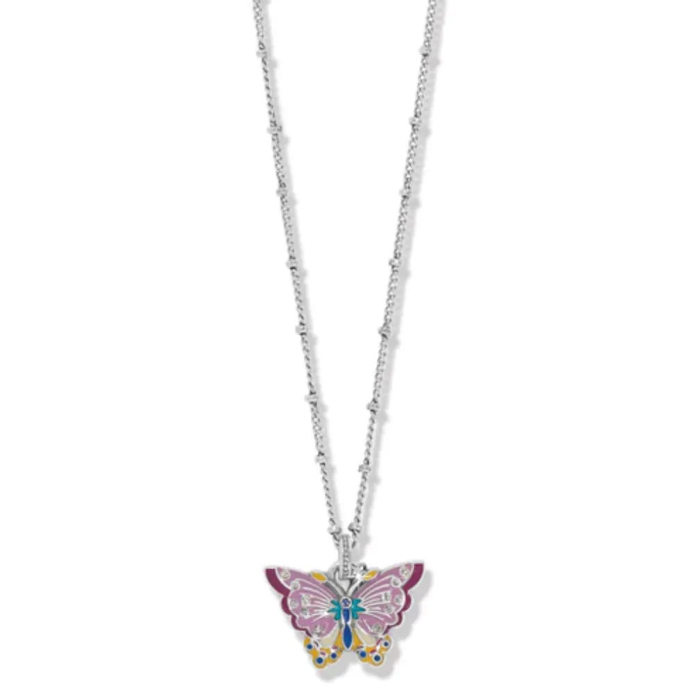 Brighton Kyoto In Bloom Butterfly Short Necklace