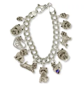 Cairn Terrier Bracelet Jewelry Sterling Silver Handmade Dog Bracelet CNWTCBR