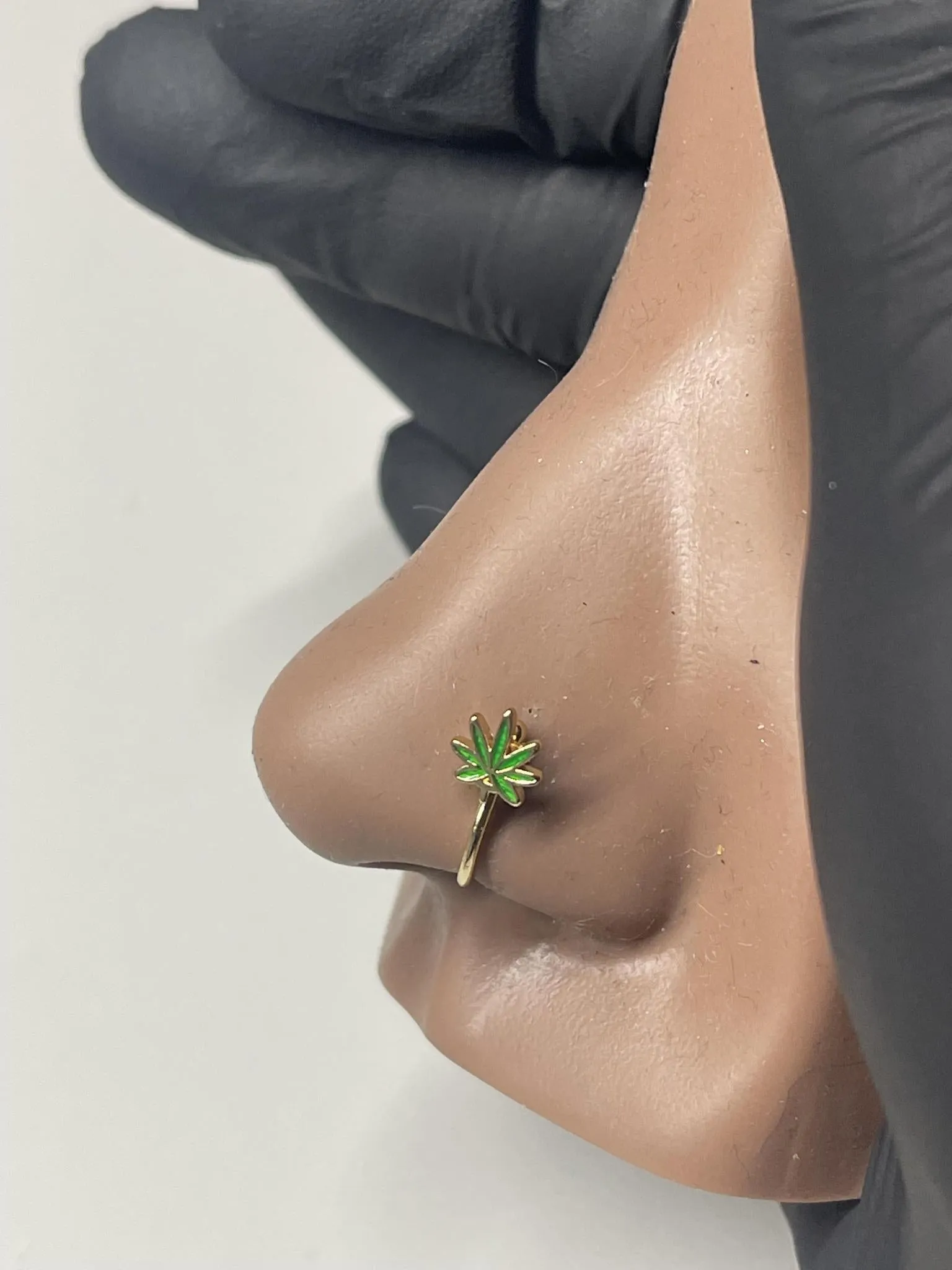 Canna-Blast Nose Clip-On Jewelry