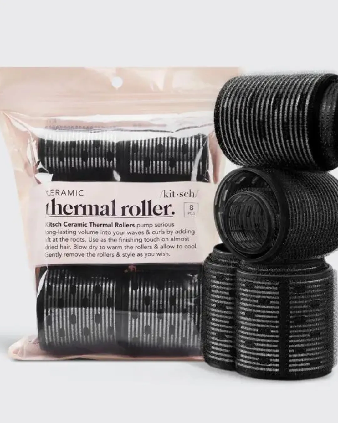 Ceramic Hair Roller 8pc Variety Pack