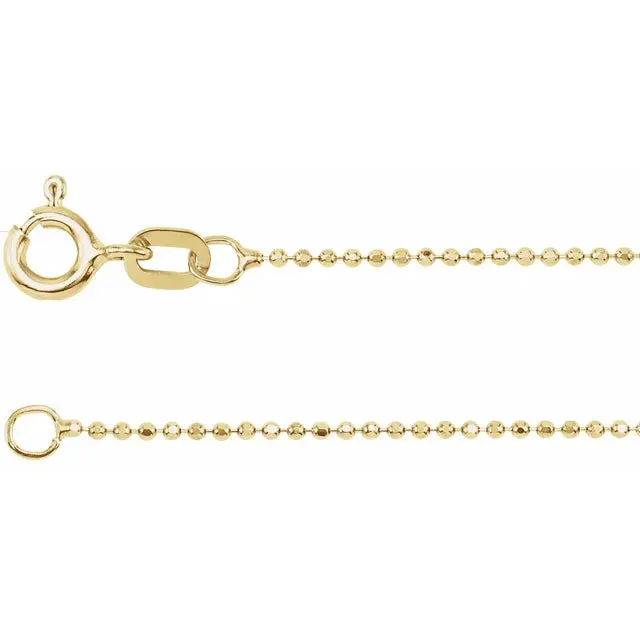 Dainty Gold Ball Bracelet