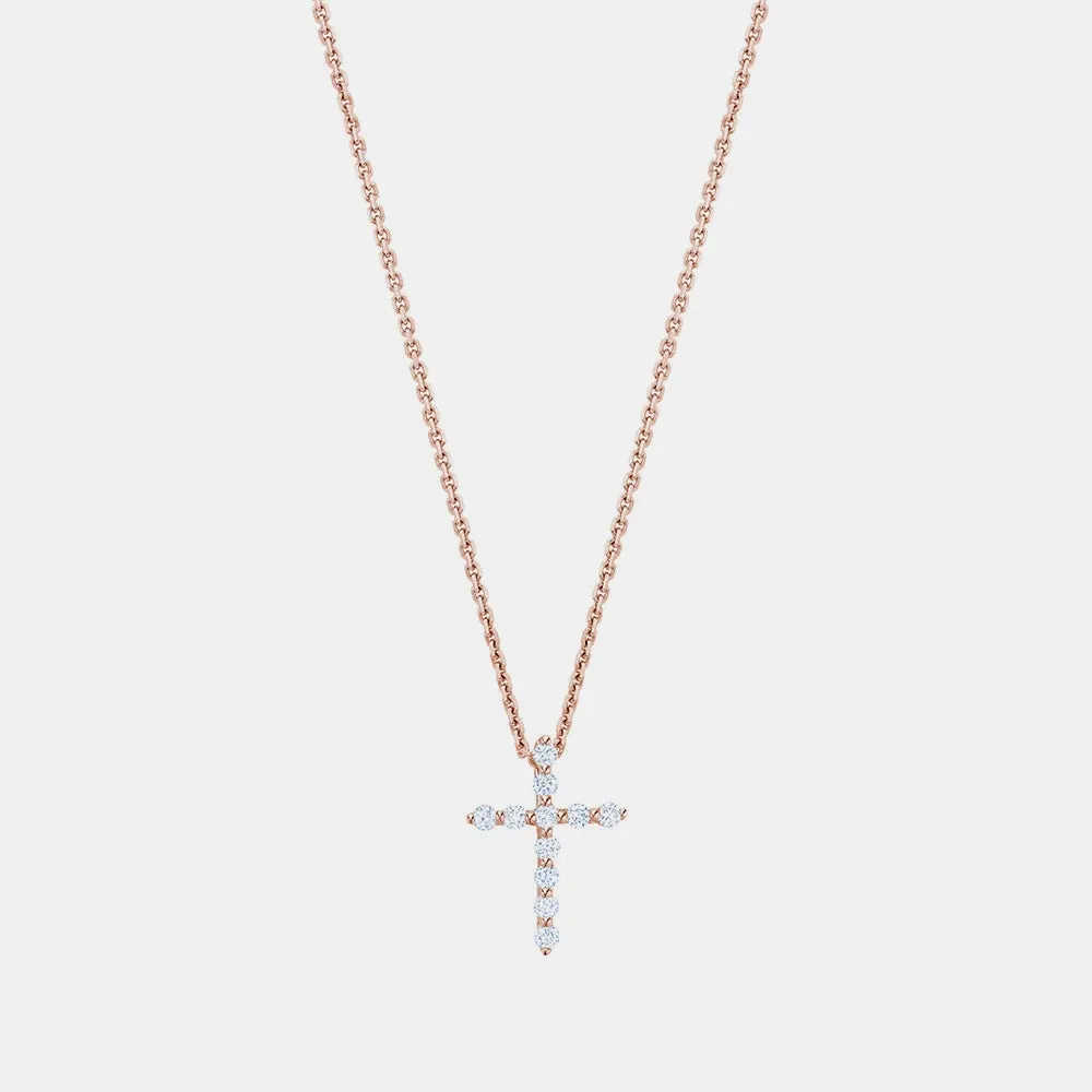 Diamond Cross Necklace