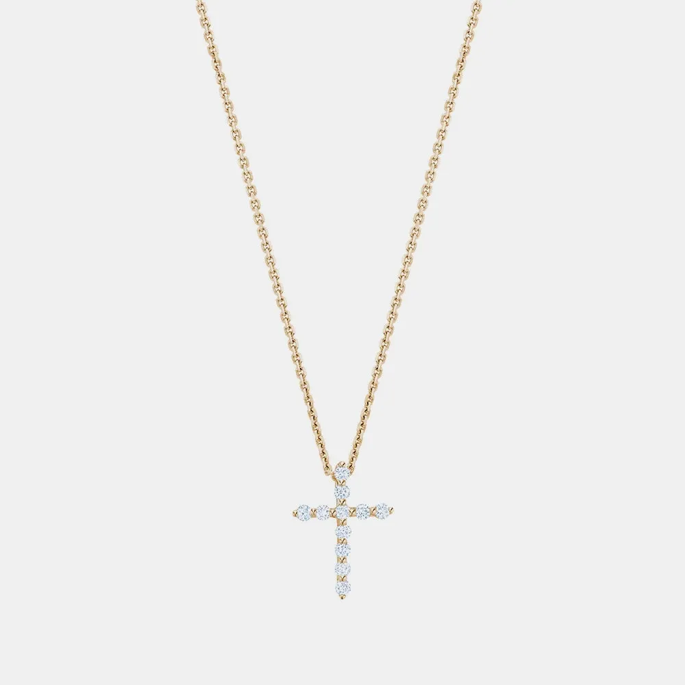 Diamond Cross Necklace