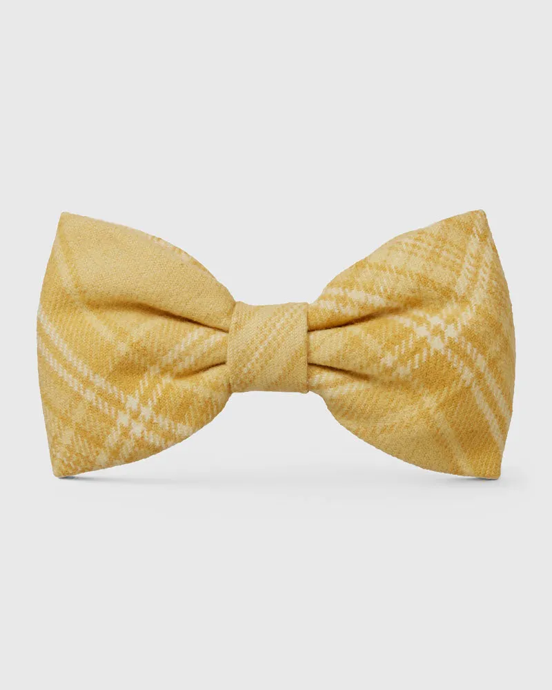 Flannel Dog Bow Tie