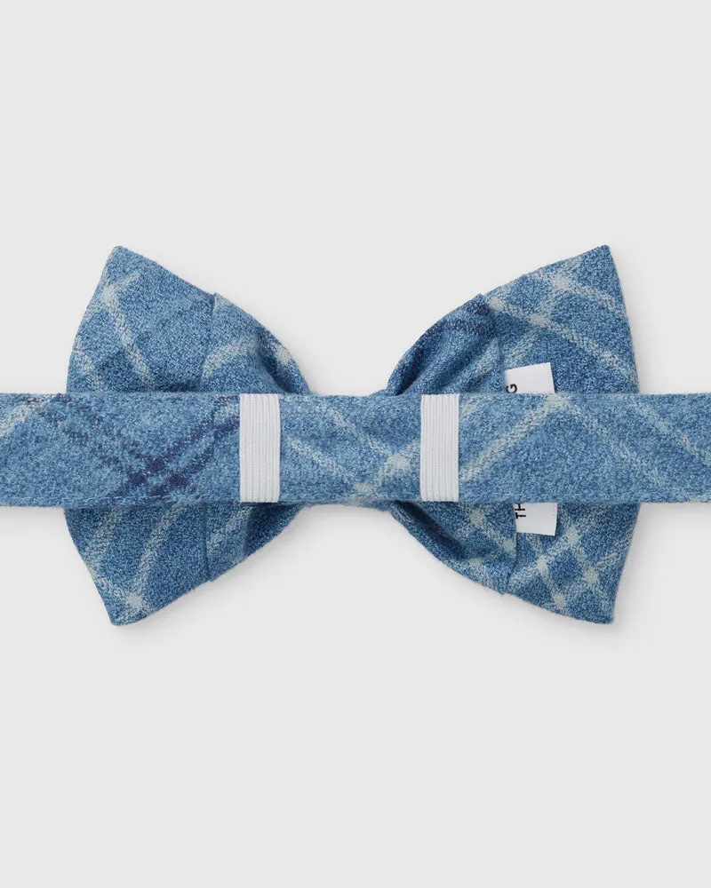 Flannel Dog Bow Tie