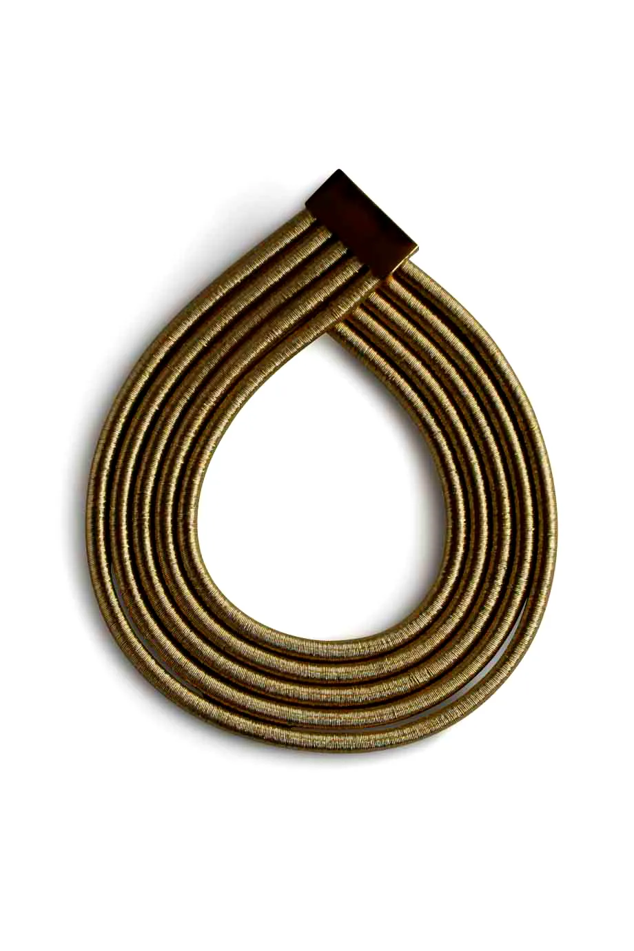 Gold Coil Necklace