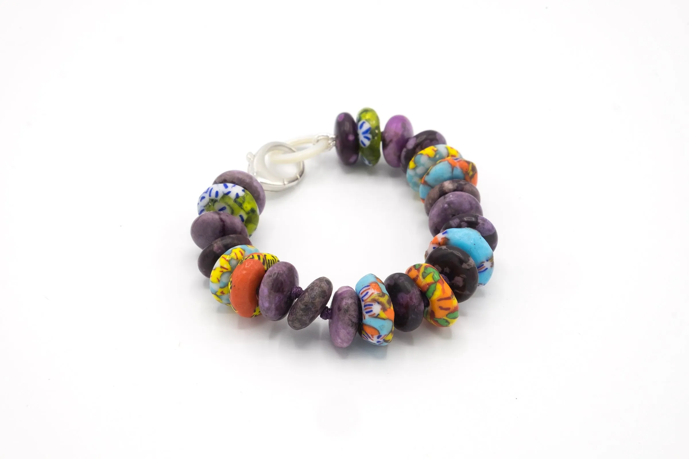 Happiness Colorful Statement Bracelet