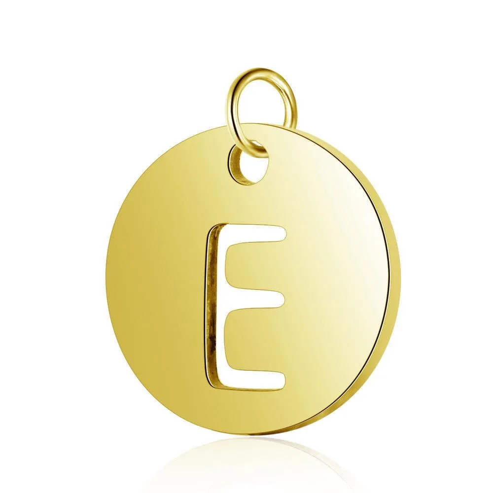 Initial Pendant Gold (A-Z)