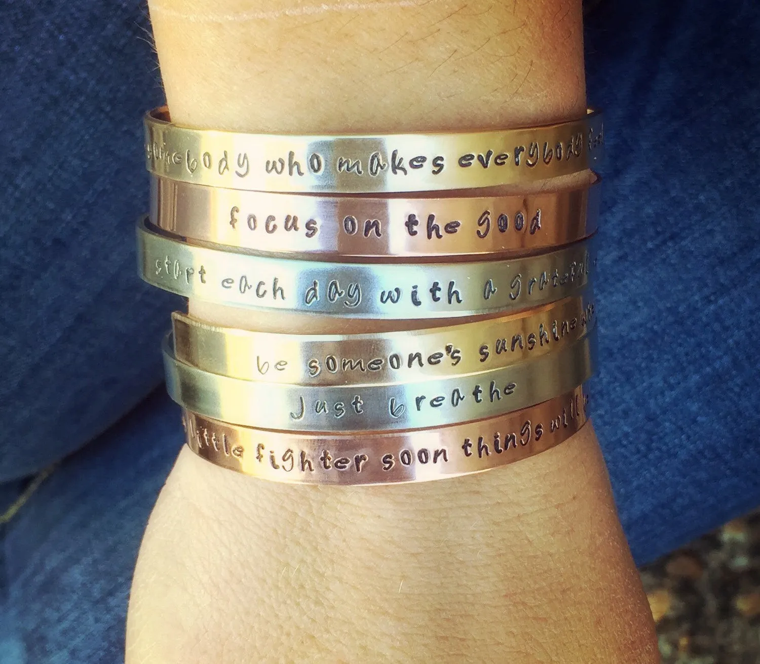 Inspirational Cuff Bracelets