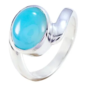 Inviting Gemstones Chalcedony Sterling Silver Ring Ornament & Accents