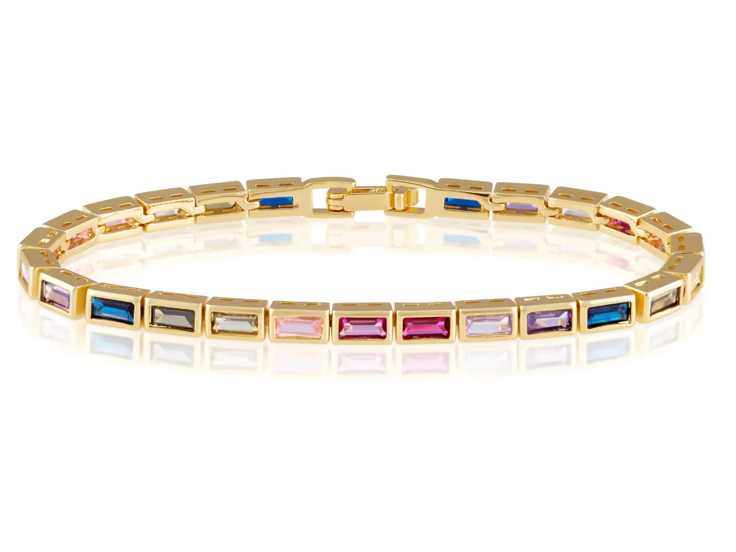 Lainey Rainbow Tennis Bracelet