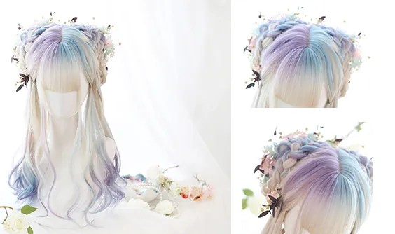 LOLITA MIXTURE LONG CURLS WIG BY31070