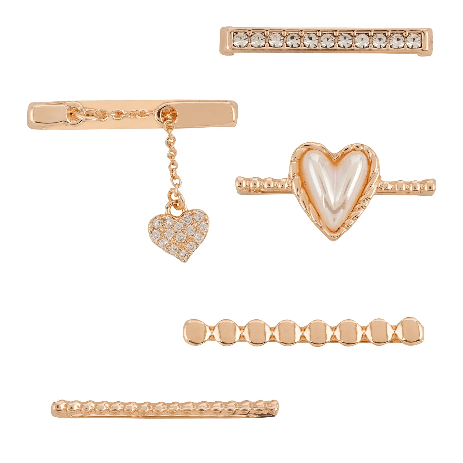 Love Land Gold Ring Watch Charm