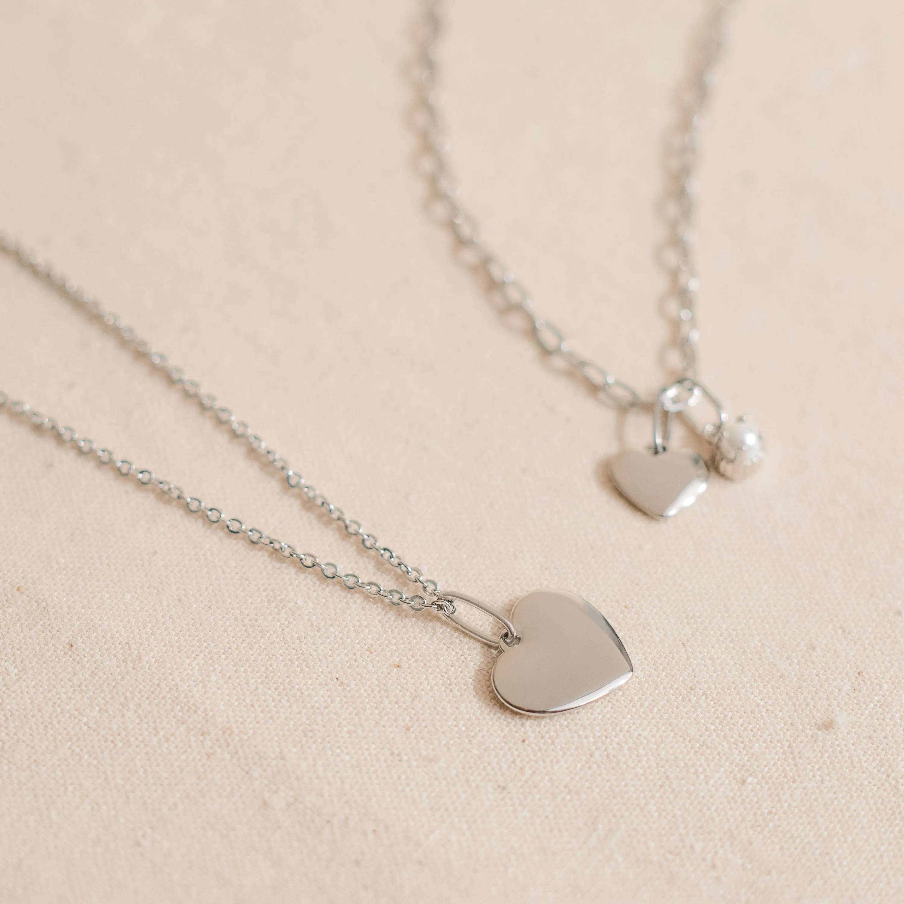 Mini Heart Pendant Necklace