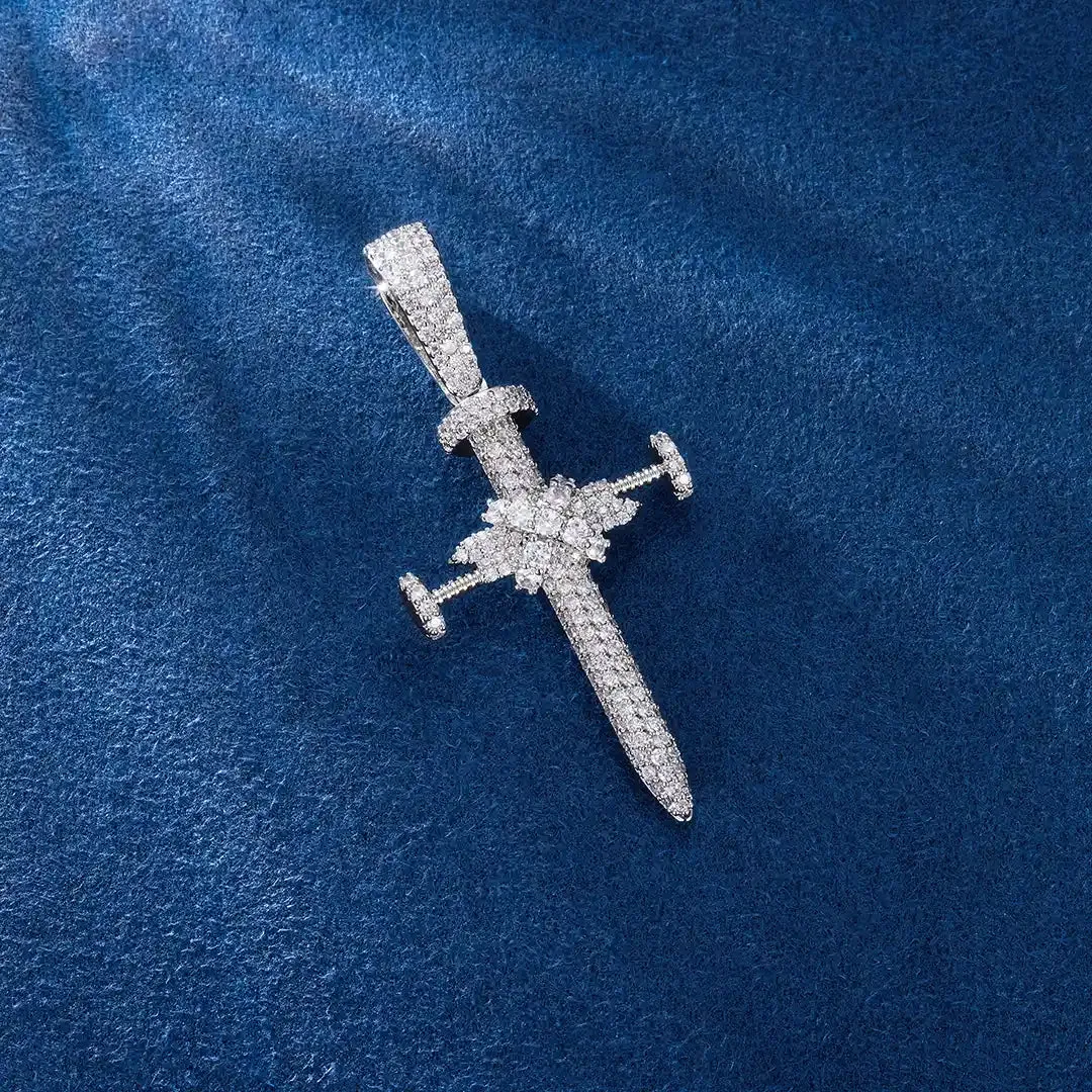 Nail Cross Pendant