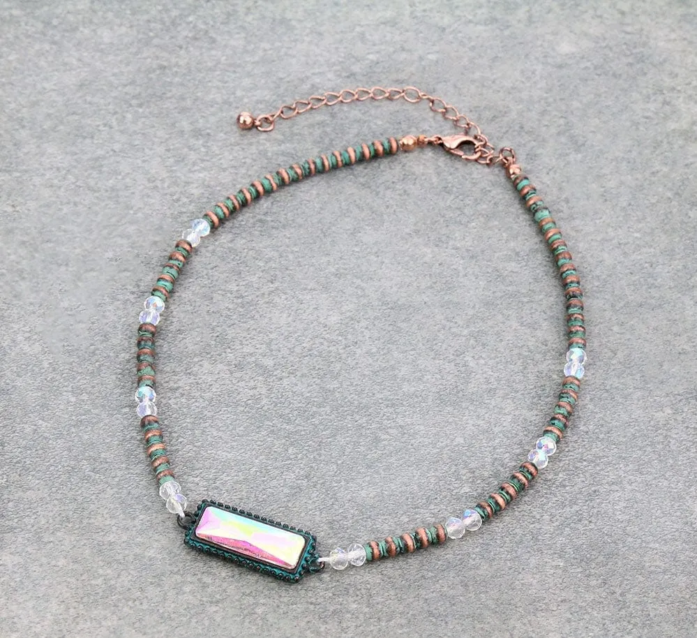 Navajo shimmer CHOKER