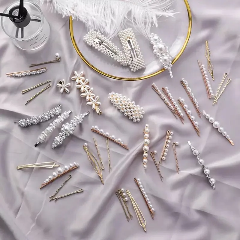 Pearl Hair Pin Set - 12 Sets - LAST CHANCE