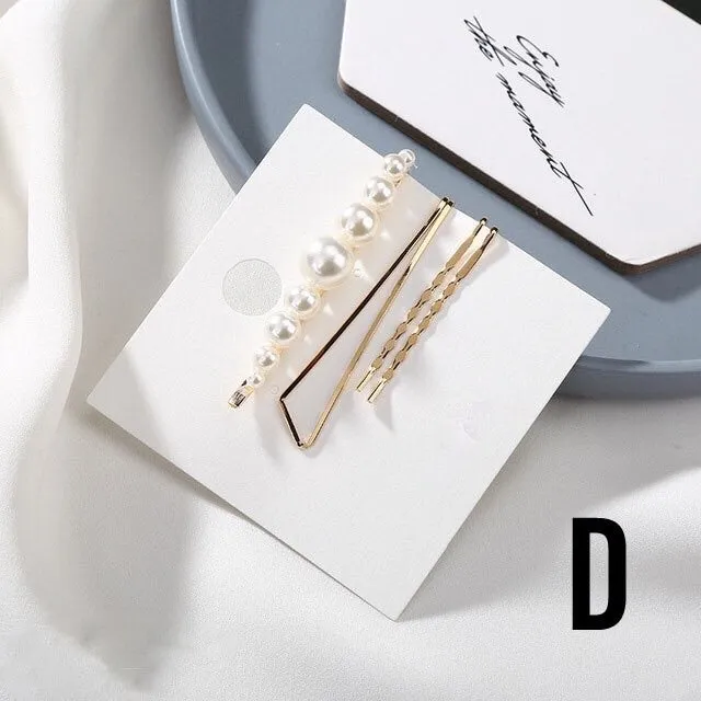 Pearl Hair Pin Set - 12 Sets - LAST CHANCE