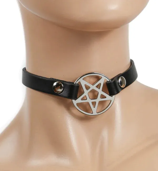 Pentagram Choker