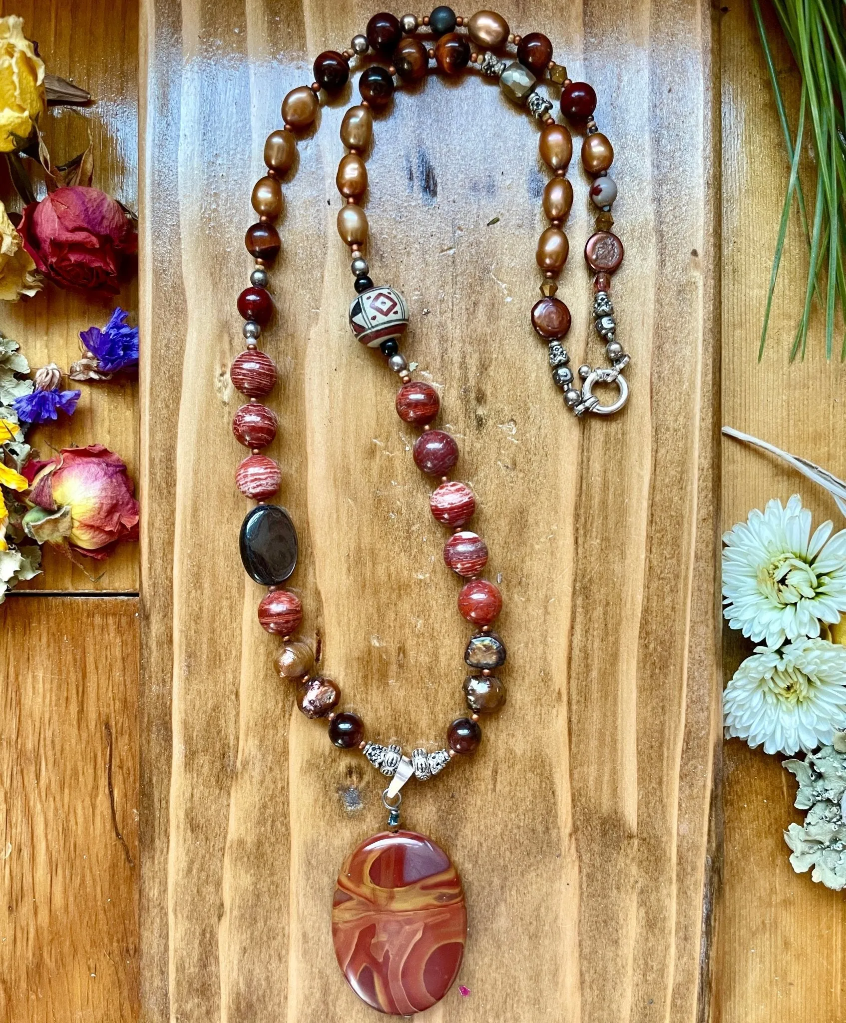 Red River Jasper Necklace