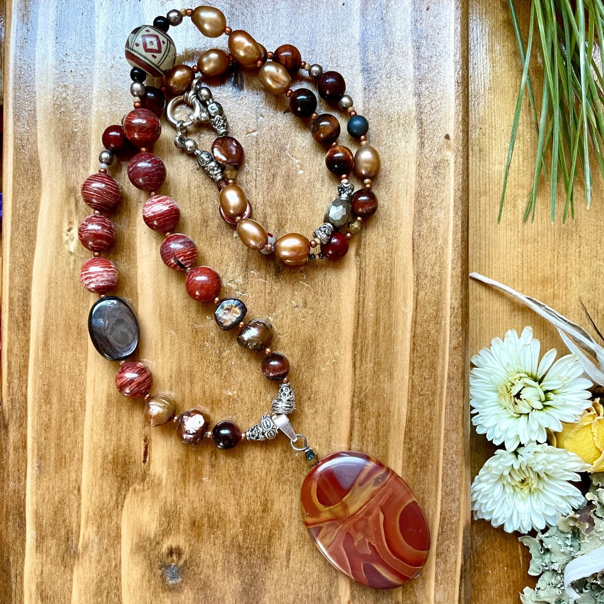 Red River Jasper Necklace