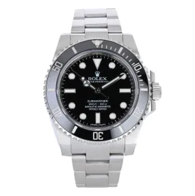 Rolex | 40mm Submariner Stainless Steel Watch - 114060