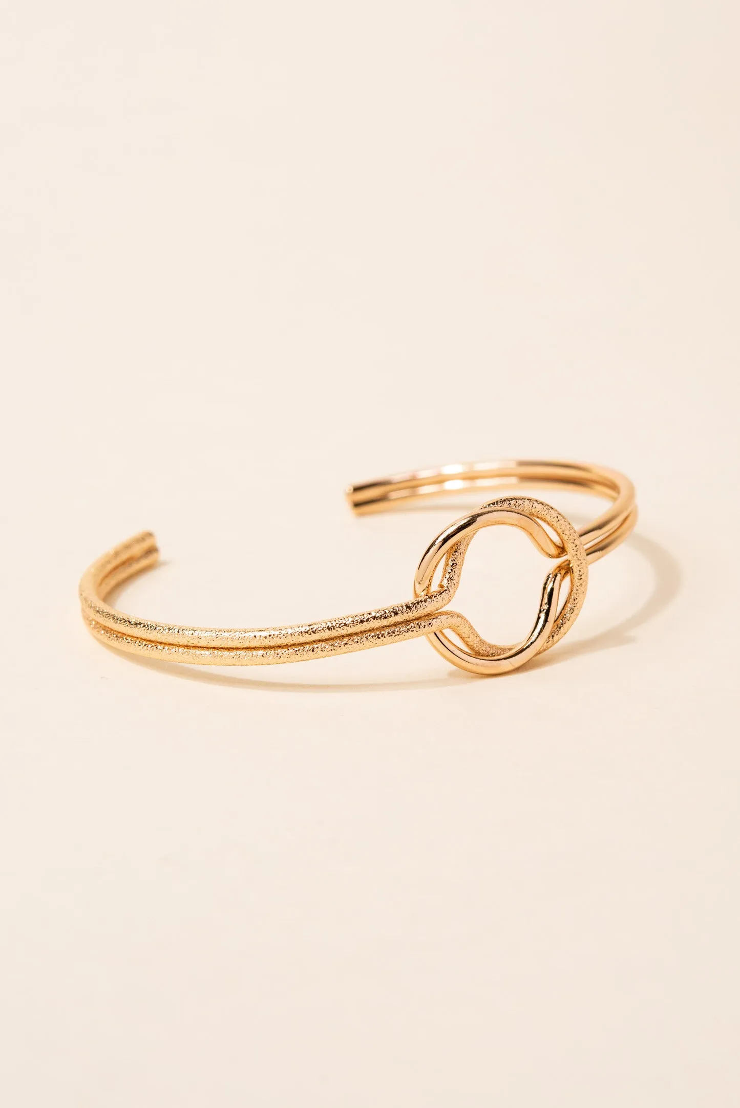 Seraphina Interlocking Loop Cuff