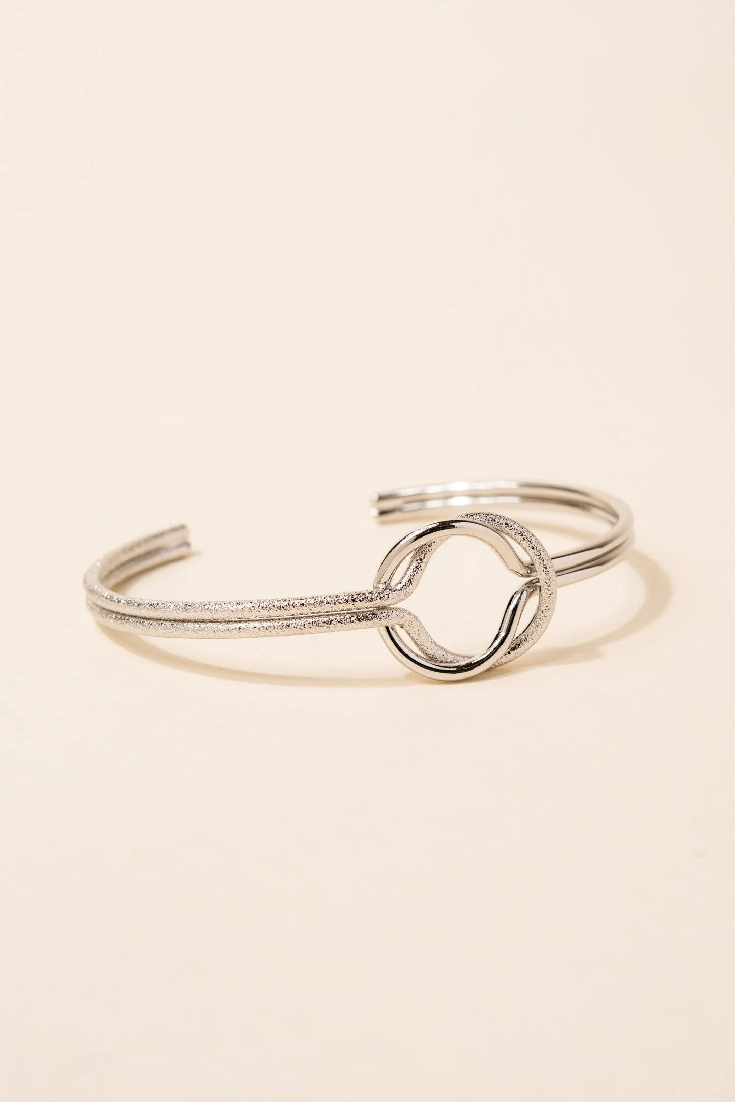 Seraphina Interlocking Loop Cuff