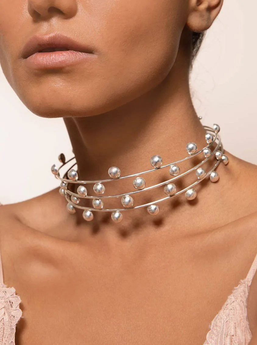 Silver - Zeus Choker