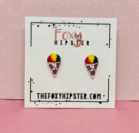 Sno Cone Stud Earrings