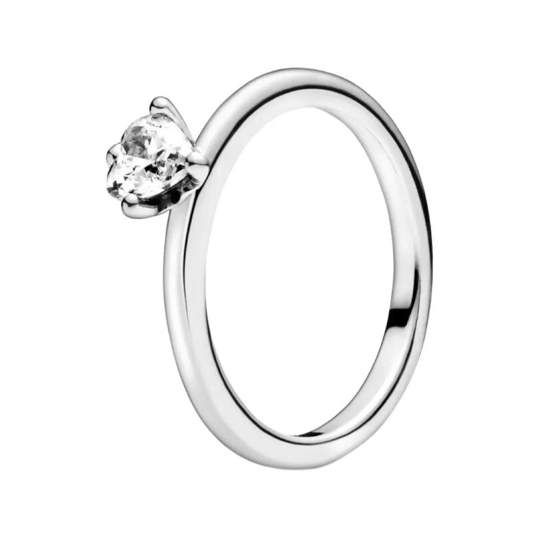 SOLITAIRE PROMISE HEART RING