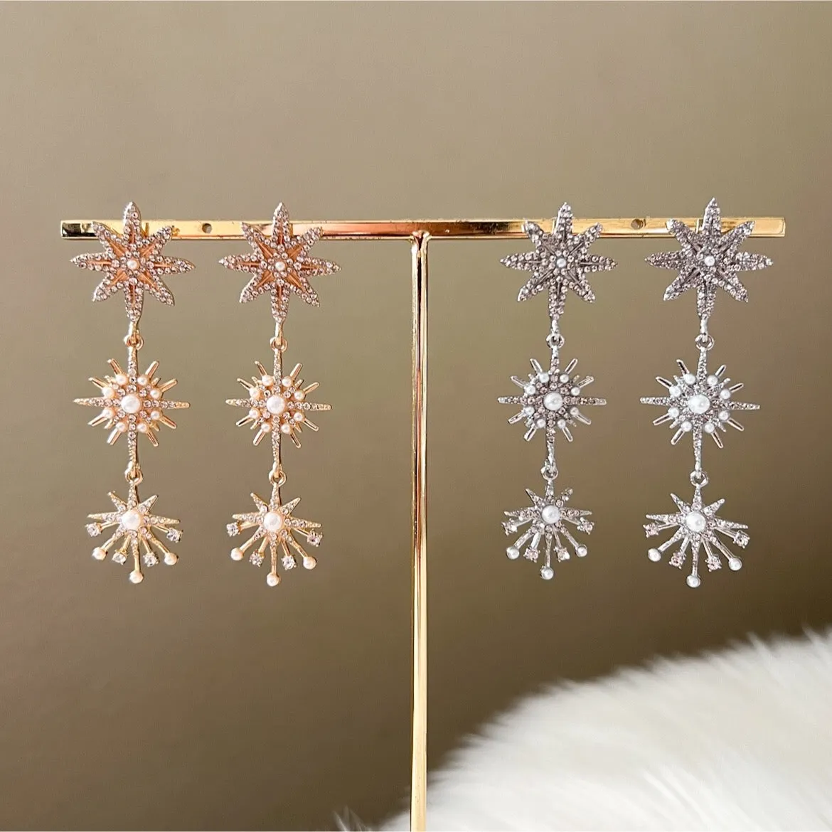 Starlight a Trois Earrings