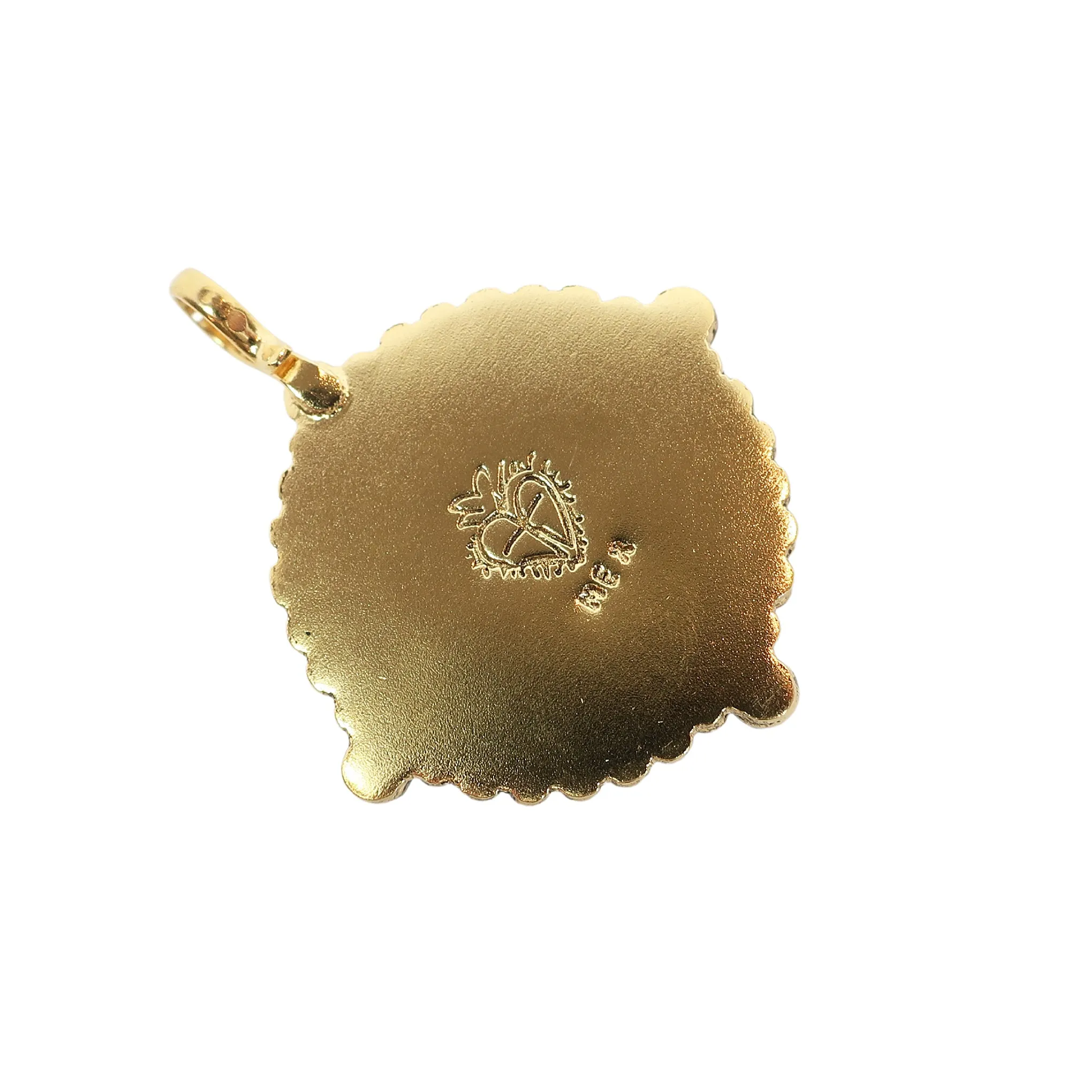 VSA Bespoke San Benito Pendant Charm in Gold Vermeil