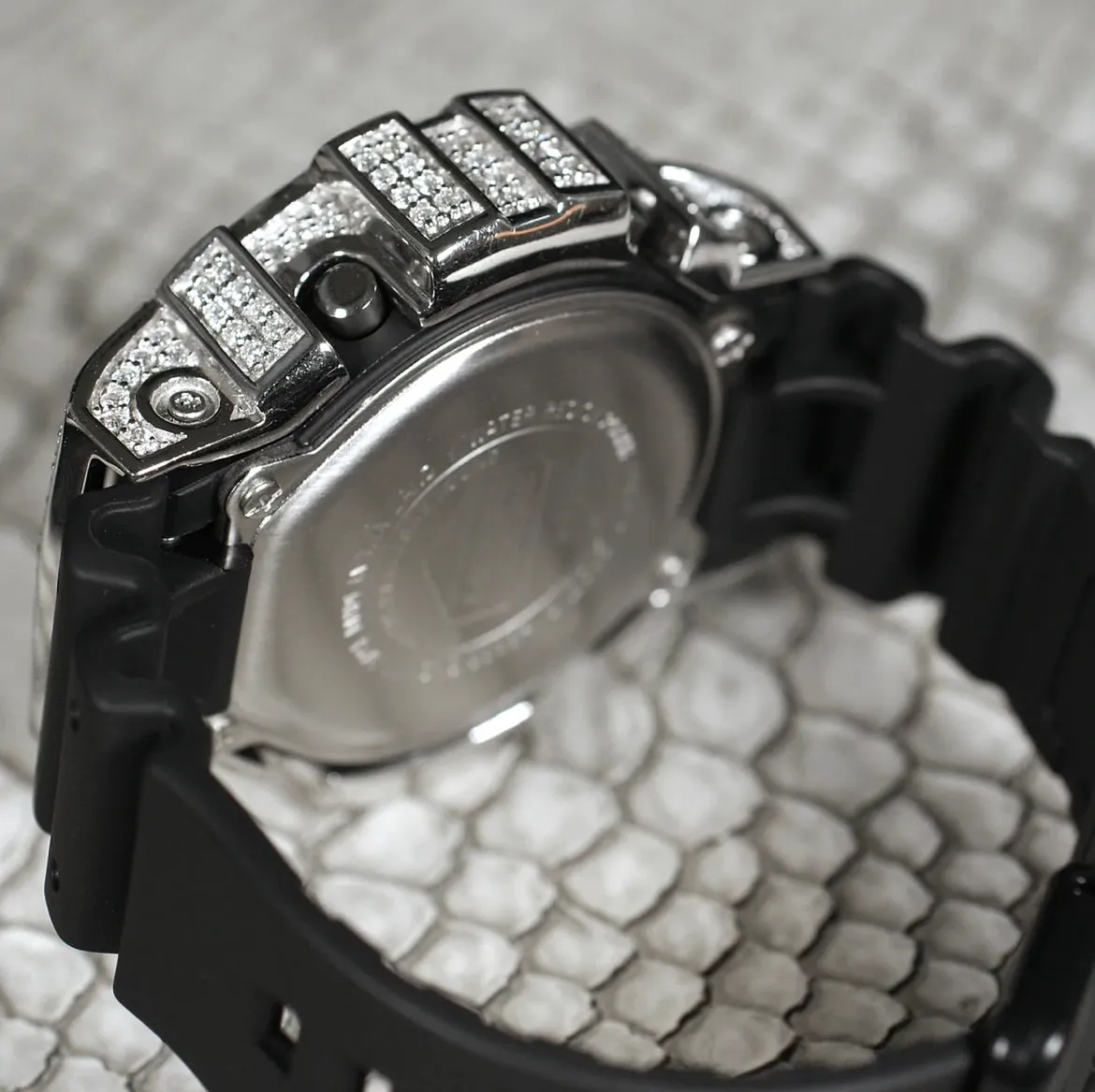 VVS1 Moissanite Custom Casio G-Shock Watch