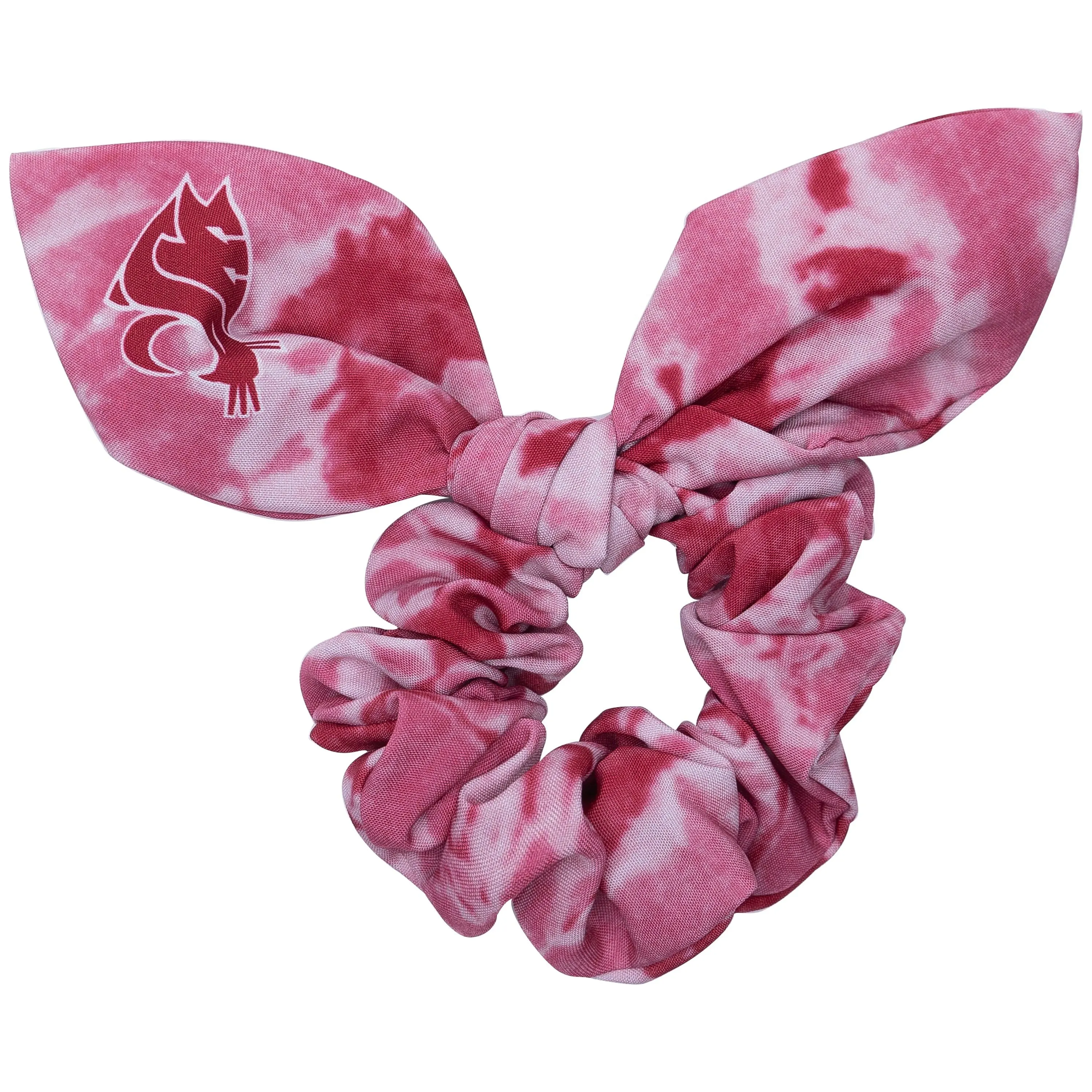 ZooZatz WSU Cougars hair scrunchie with bow